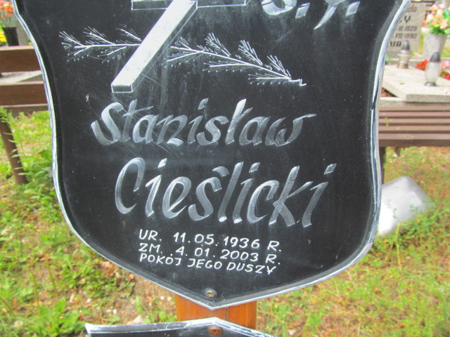 Stanisław Cieślicki 1936 Lubawka - Grobonet - Wyszukiwarka osób pochowanych