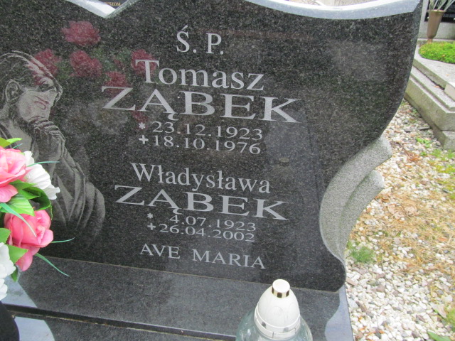 Tomasz Ząbek 1923 Lubawka - Grobonet - Wyszukiwarka osób pochowanych