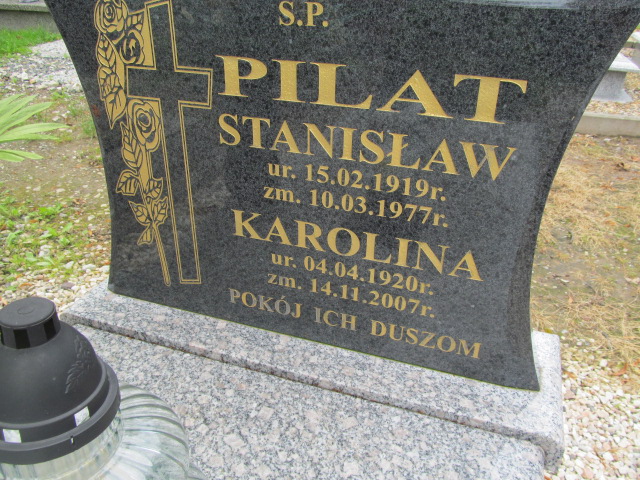 Karolina Pilat 1920 Lubawka - Grobonet - Wyszukiwarka osób pochowanych