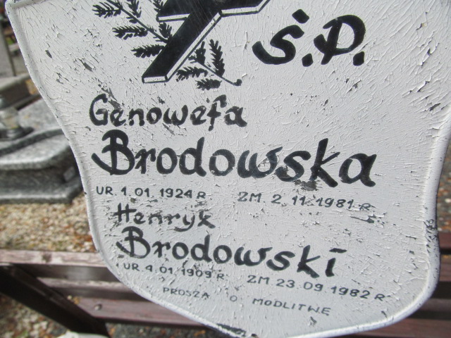Henryk Brodowski 1909 Lubawka - Grobonet - Wyszukiwarka osób pochowanych