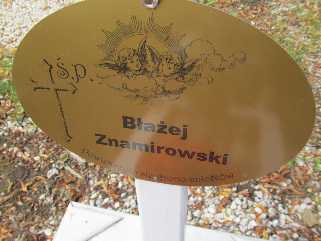 Błażej Znamirowski 1992 Lubawka - Grobonet - Wyszukiwarka osób pochowanych