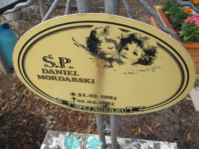 Daniel Mordarski 1981 Lubawka - Grobonet - Wyszukiwarka osób pochowanych