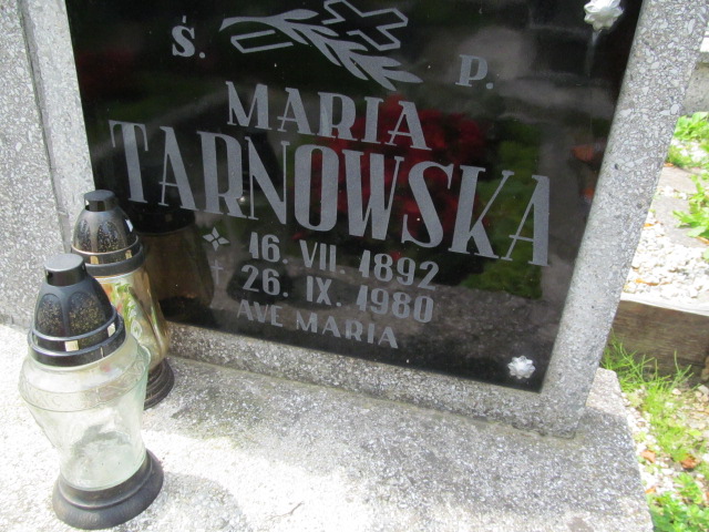 Maria Tarnowska 1892 Lubawka - Grobonet - Wyszukiwarka osób pochowanych