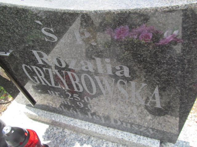 Rozalia Grzybowska 1931 Lubawka - Grobonet - Wyszukiwarka osób pochowanych