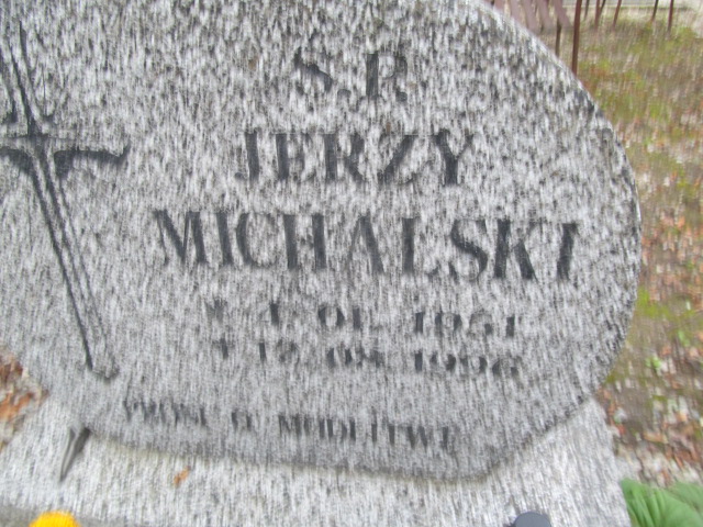 Jerzy Michalski 1951 Lubawka - Grobonet - Wyszukiwarka osób pochowanych