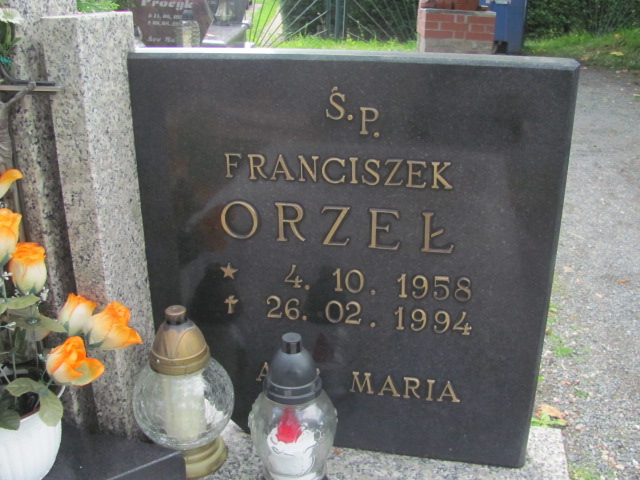 Franciszek Orzeł 1958 Lubawka - Grobonet - Wyszukiwarka osób pochowanych