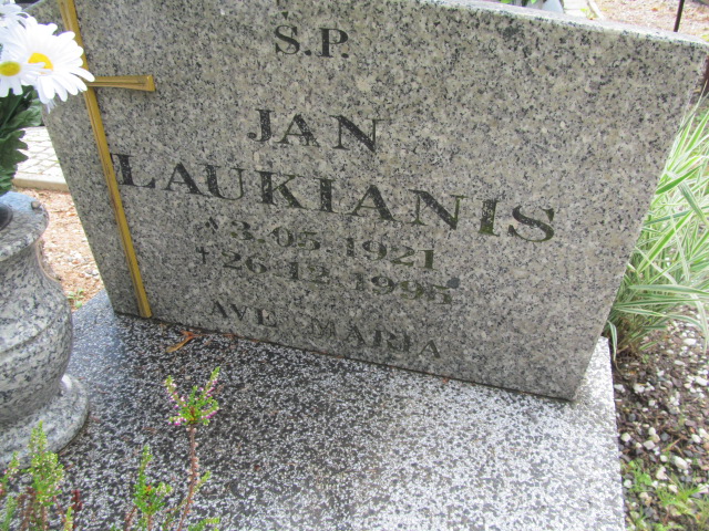 Jan Laukianis 1921 Lubawka - Grobonet - Wyszukiwarka osób pochowanych