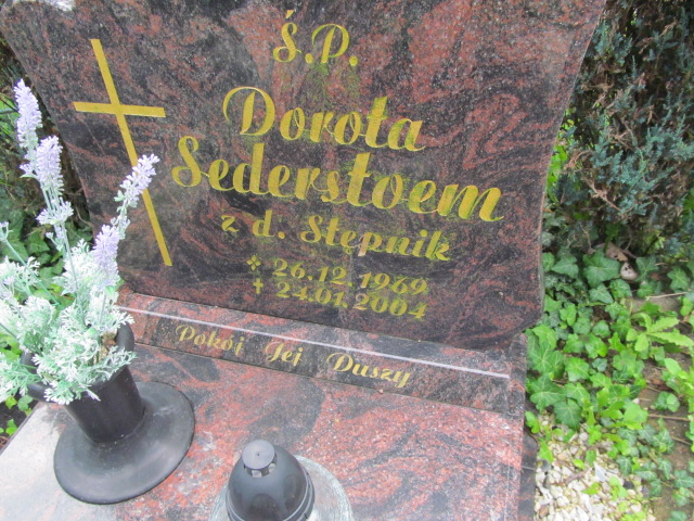 Dorota Sederstoem 1969 Lubawka - Grobonet - Wyszukiwarka osób pochowanych