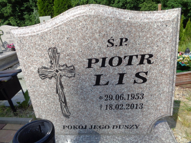 Piotr Lis 1953 Lubawka - Grobonet - Wyszukiwarka osób pochowanych