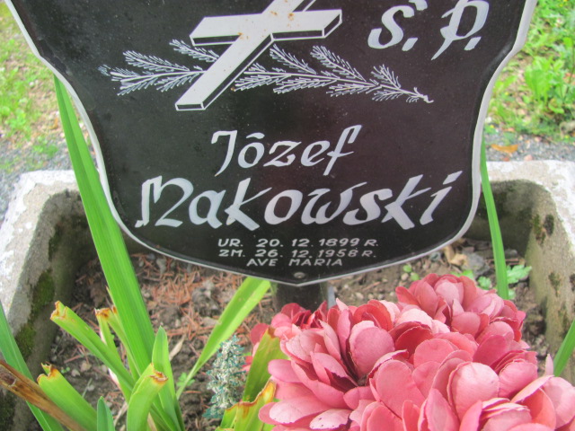 Józef Makowski 1899 Lubawka - Grobonet - Wyszukiwarka osób pochowanych
