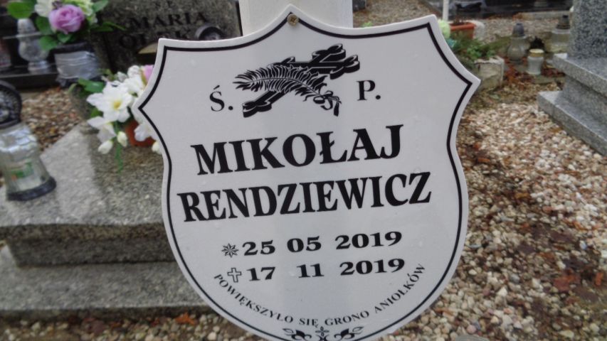 Mikołaj Rendziewicz 2019 Lubawka - Grobonet - Wyszukiwarka osób pochowanych