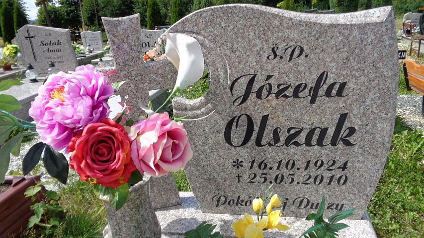 Józefa Olszak 1924 Lubawka - Grobonet - Wyszukiwarka osób pochowanych