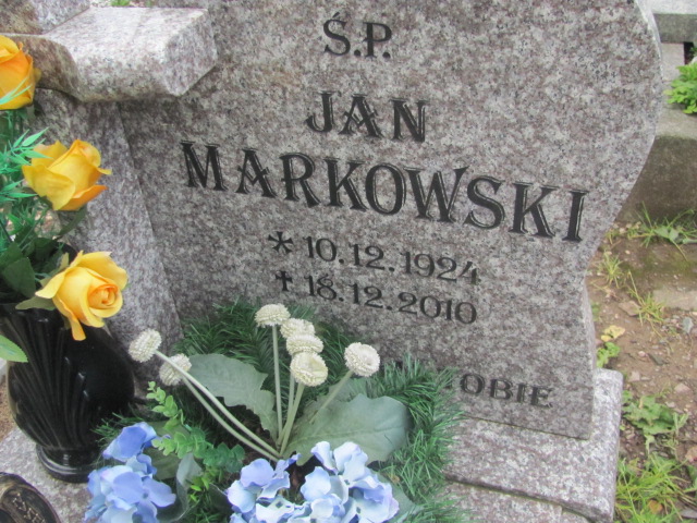 Jan Markowski 1924 Lubawka - Grobonet - Wyszukiwarka osób pochowanych