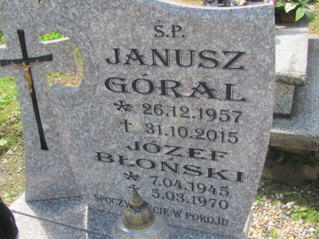 Janusz Góral 1957 Lubawka - Grobonet - Wyszukiwarka osób pochowanych