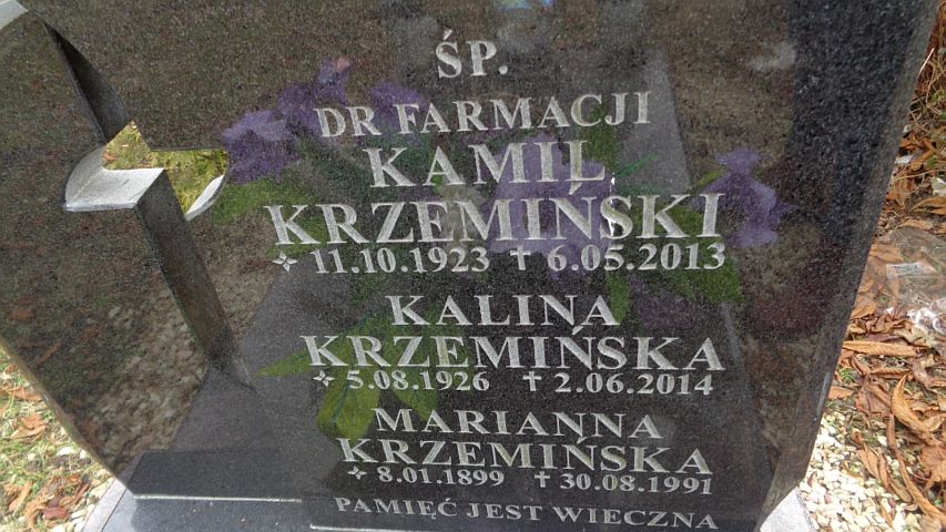 Grób Marianna Krzemińska