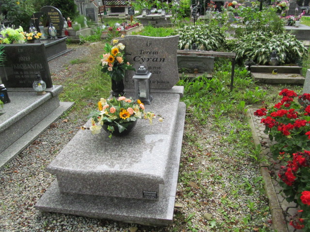 Grób Teresa Jadwiga Cyran