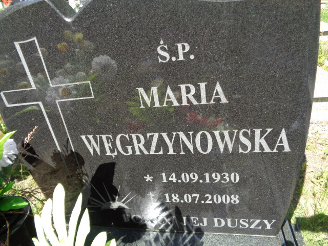 Grób Maria Węgrzynowska