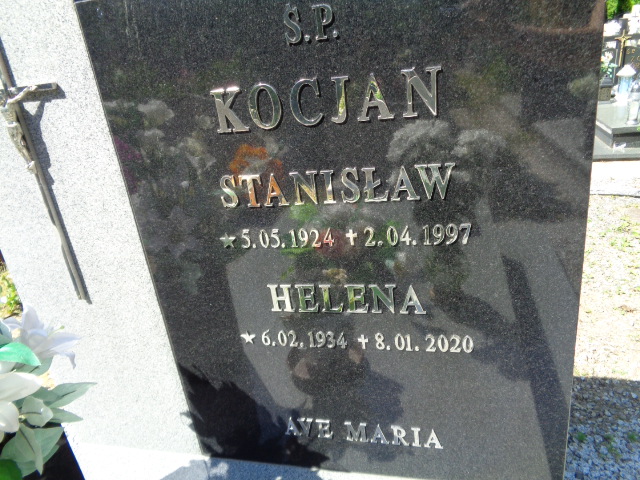 Grób Helena Kocjan