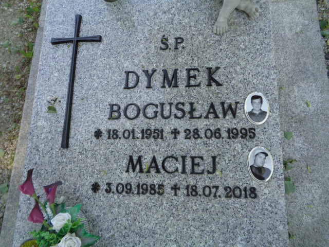 Grób Maciej Dymek