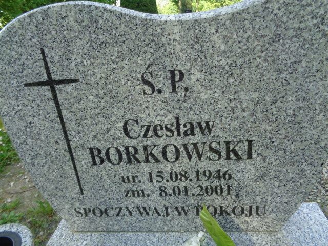 Grób Czesław Borkowski