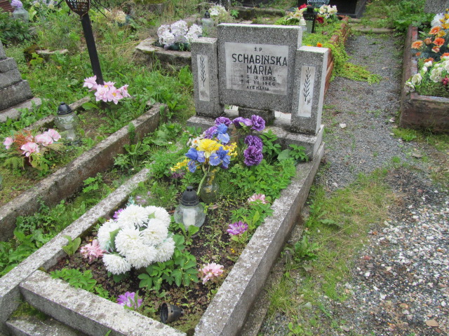 Grób Maria Schabińska