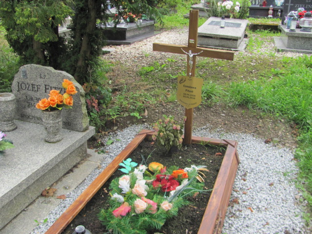 Grób Czesława Fitzet